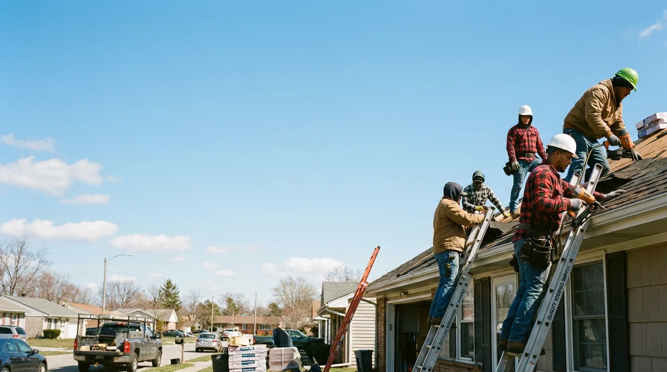 Roofing in Eau Claire, WI near me